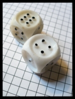 Dice : Dice - 6D - Tactile Dice - Raised Pips